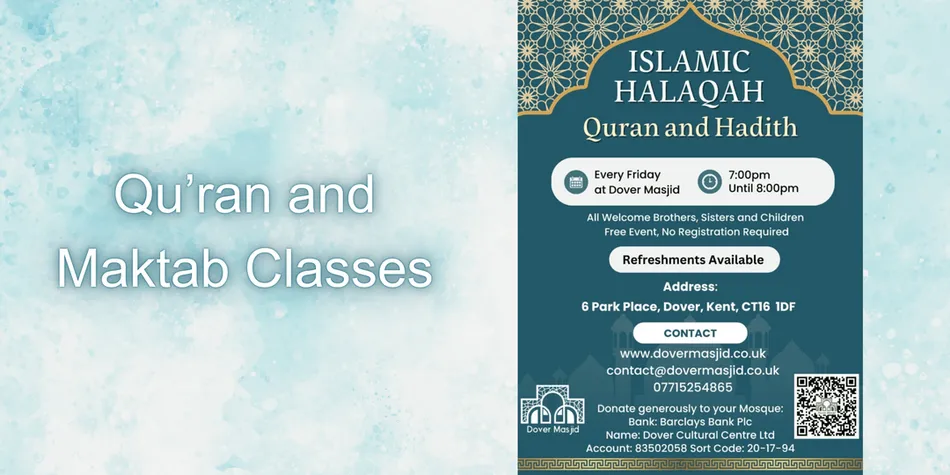 Qu’ran and Maktab Classes