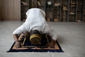 Brother praying